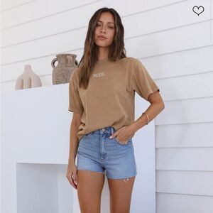 NWT Abrand A High Relaxed Short Felicia sz 26